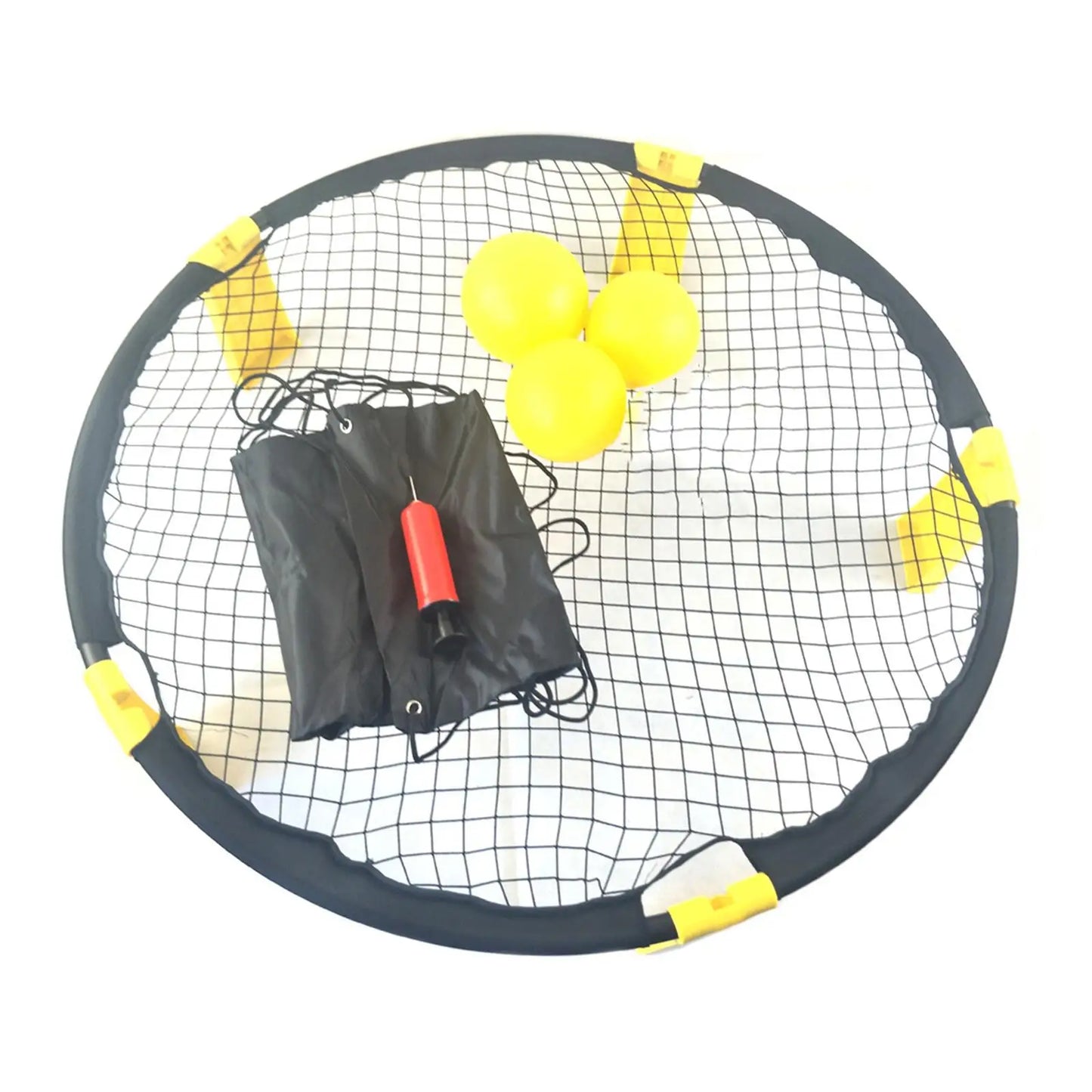 Spike Battle Game  and Bounce Sports Games 3 Balls Lawn Gift for Boys Girls Teens