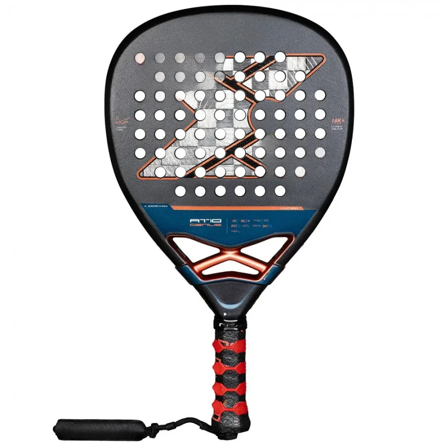 Padel Tennis Racket, 3K Carbon Fiber, Eva Soft Memory Shape, Rough Surface, High Balance Padel Paddle without Bag